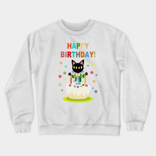 Happy Birthday Crewneck Sweatshirt